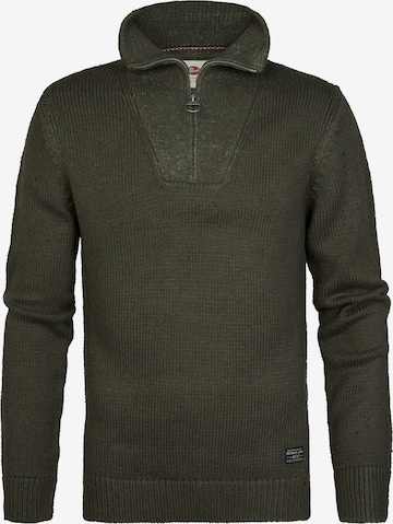 Petrol Industries Pullover i grøn: forside
