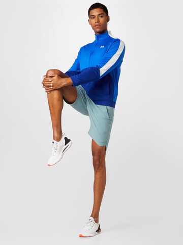 UNDER ARMOUR Sportovní mikina – modrá