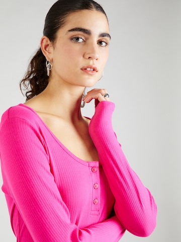 VILA Shirt 'HOLLIE' in Roze