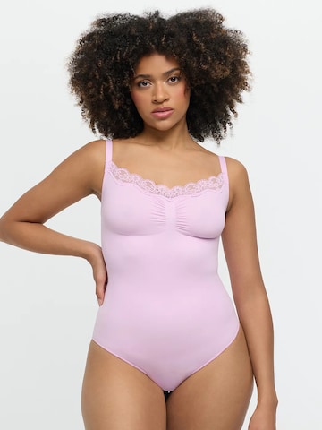 Body modellante di cfab in lilla