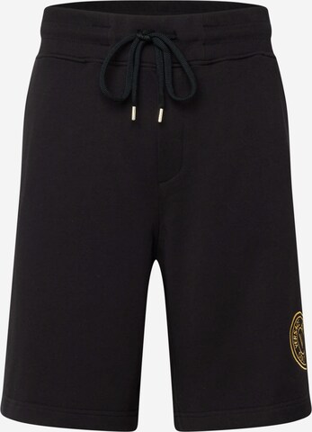 Versace Jeans Couture Avar lõige Püksid, värv must: eest vaates
