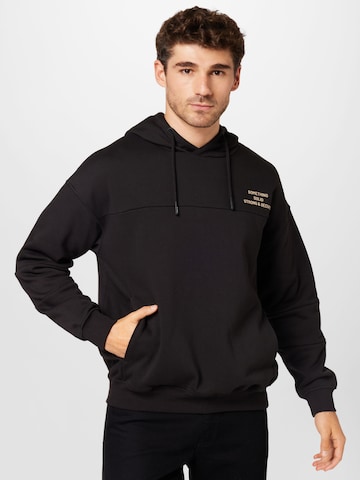 !Solid Sweatshirt i svart: framsida
