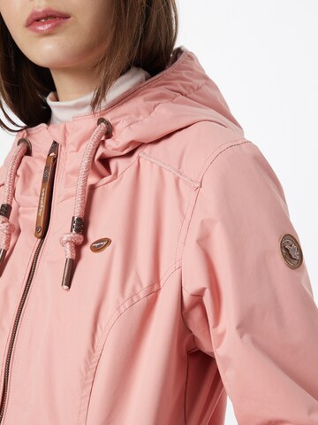 Ragwear Between-Seasons Parka 'DANKA' in Pink