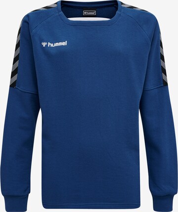 Hummel Athletic Sweatshirt in Blue: front