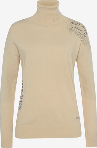 BRUNO BANANI Pullover in Beige: predná strana