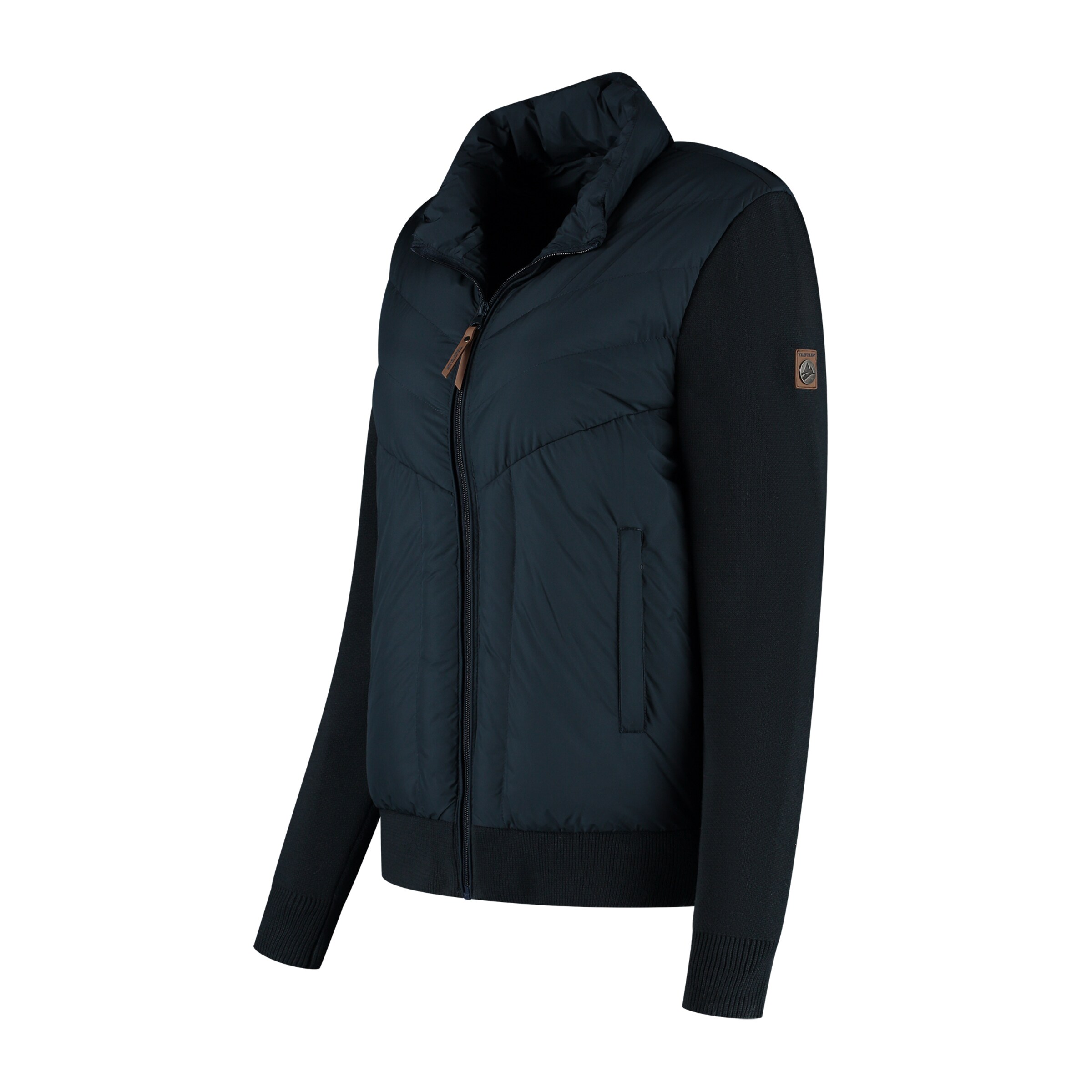 Travelin Gebreid vest 'Dana' in Blauw