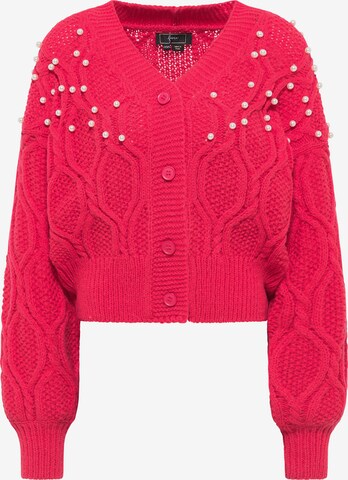 faina Knit cardigan in Red: front