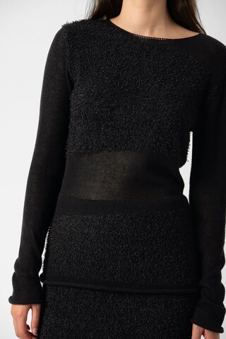 SOAKED IN LUXURY Sweater 'SLTine' in Black