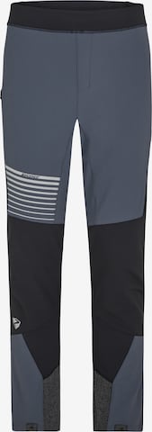 ZIENER Regular Workout Pants 'NAWO' in Grey: front