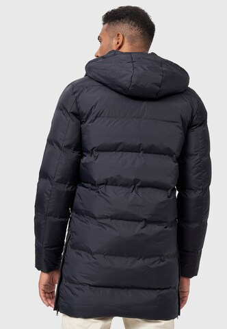 Parka d’hiver ' Leugene ' INDICODE JEANS en noir