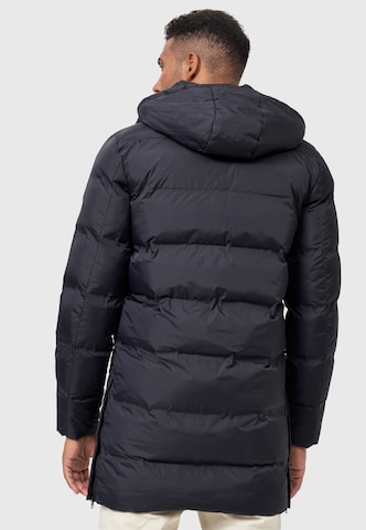 INDICODE JEANS Winterparka ' Leugene ' in Schwarz