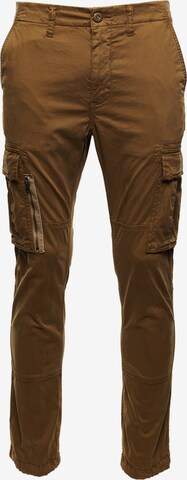 Superdry Regular Hose 'Recruit Grip 2.0' in Braun