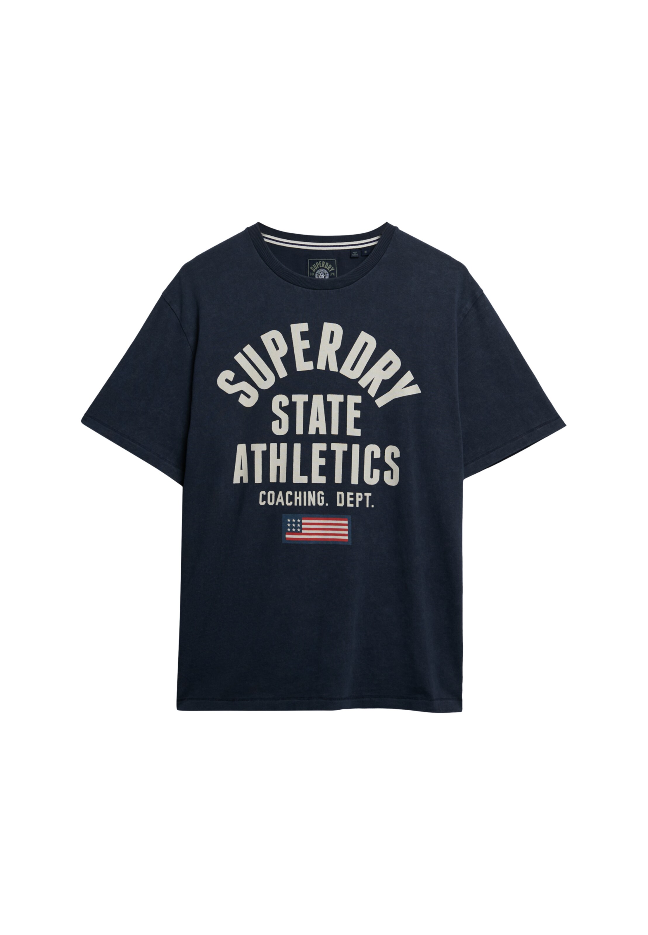 T-Shirt 'Essential' Superdry en bleu : devant