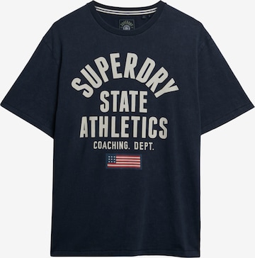 Superdry T-Shirt 'Essential' in Blau: Vorderseite