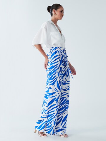 BWLDR Wide leg Trousers 'Barcelona' in Blue