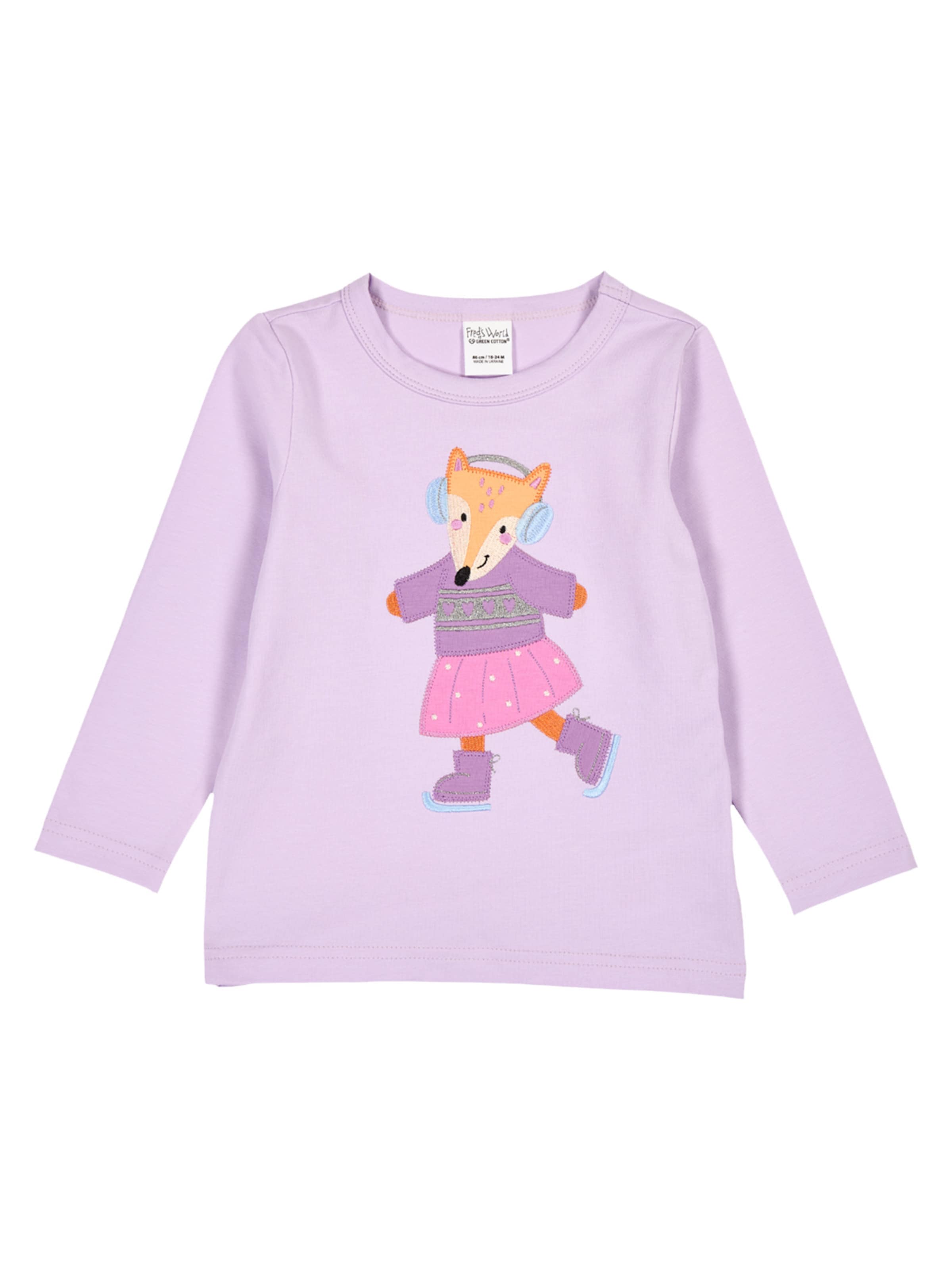 Fred's World by GREEN COTTON - Camisola em roxo: frente