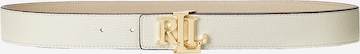 Lauren Ralph Lauren Belt 'REV' in Beige: front