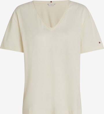 TOMMY HILFIGER Majica | bež barva: sprednja stran