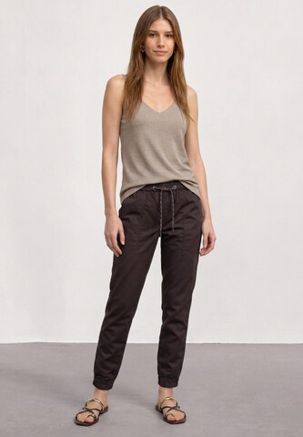 STREET ONE Slimfit Hose in Rot