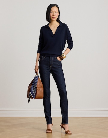 Coupe slim Jean Lauren Ralph Lauren en bleu