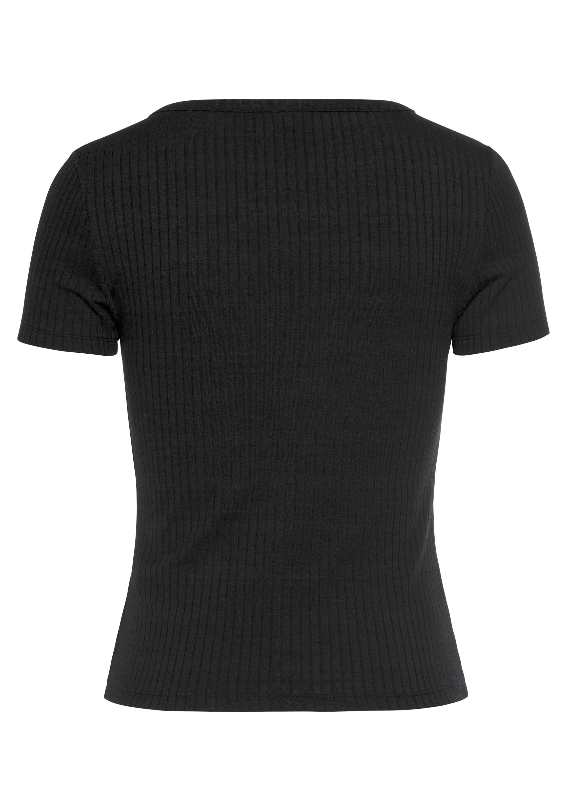 LASCANA T-shirt i svart