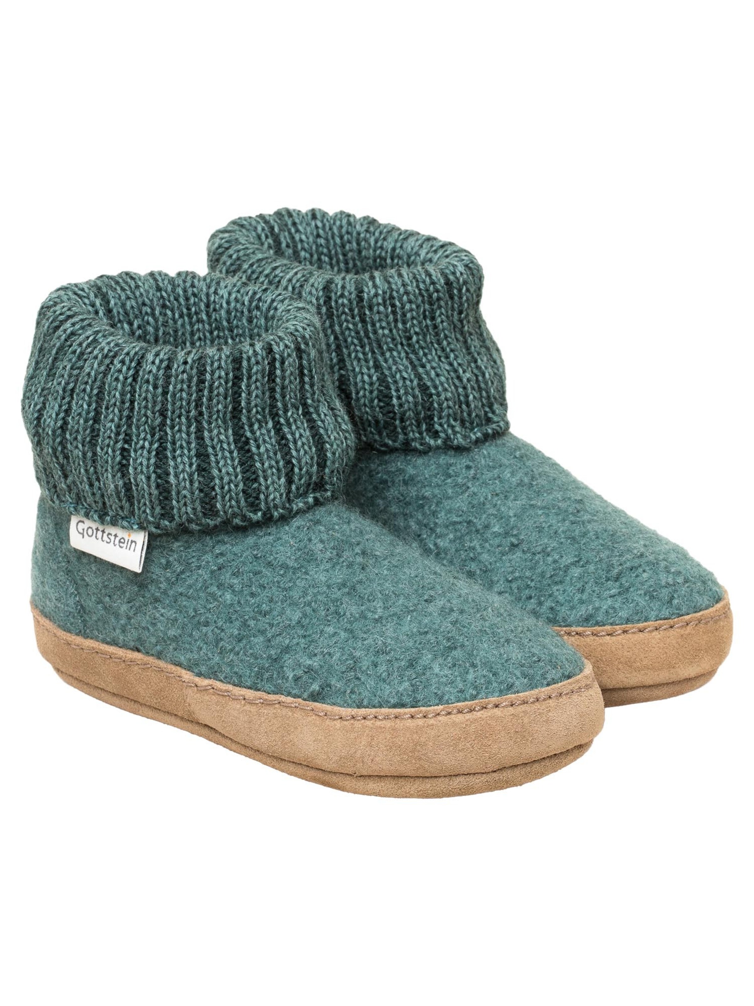 Gottstein Hausschuh 'Alpine Boot LE'‌‌ in Grün