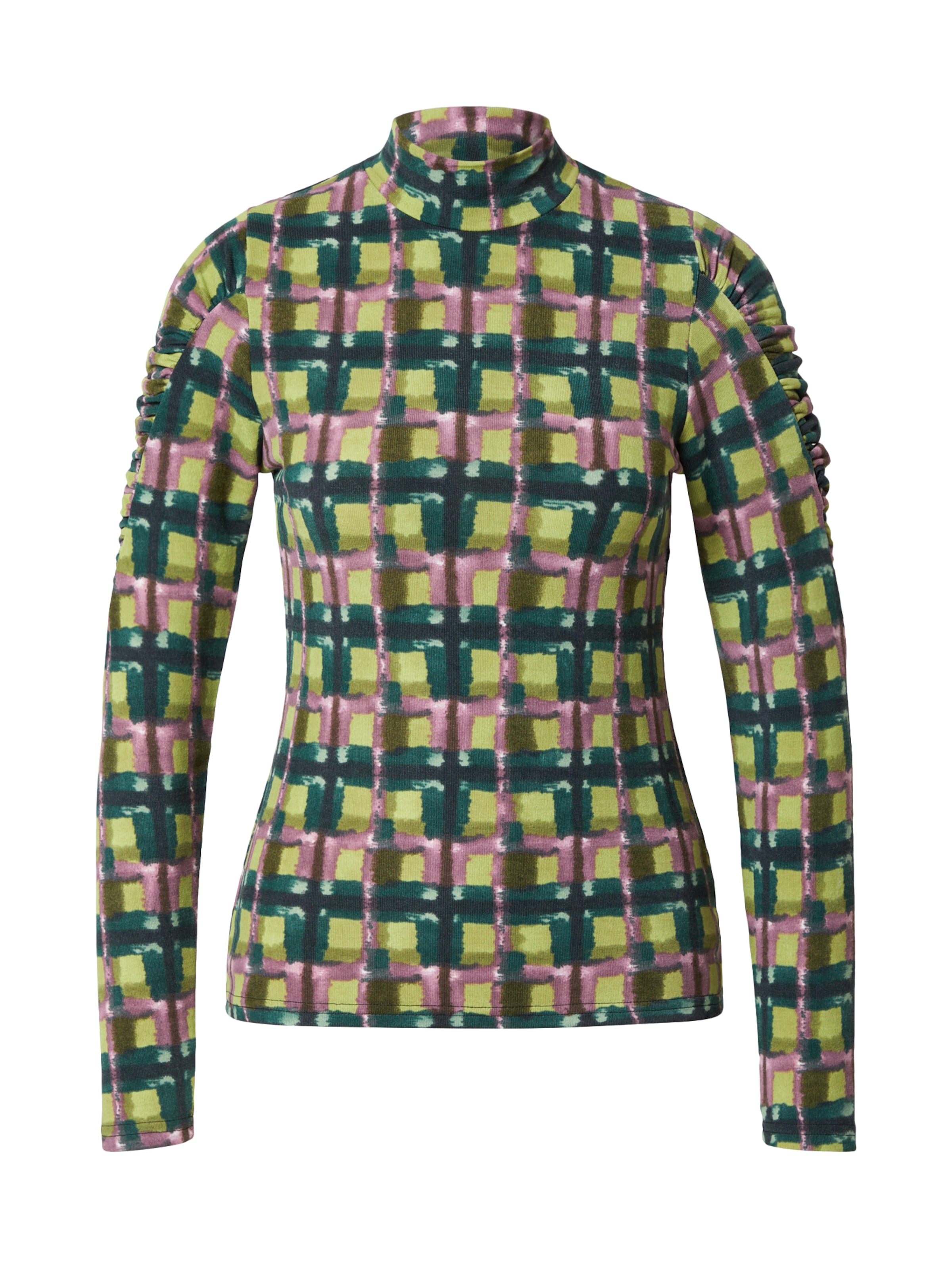 Frauen Shirts & Tops Warehouse Shirt in Smaragd, Schilf, Apfel - UG38971
