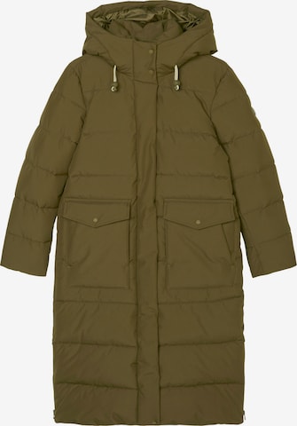 Marc O'Polo DENIM Winter Coat in Green: front