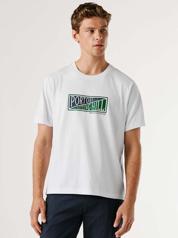 Pepe Jeans Shirt 'GEORGE' in Wit: voorkant