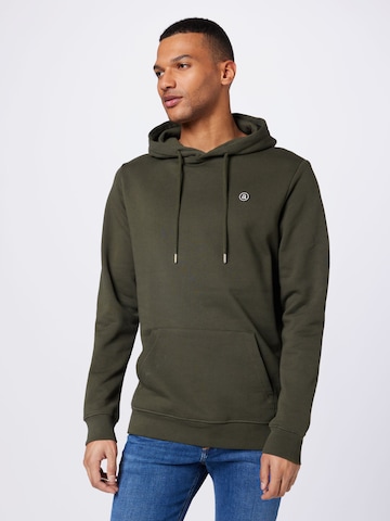 anerkjendt Sweatshirt 'KNIGEL' in Green: front