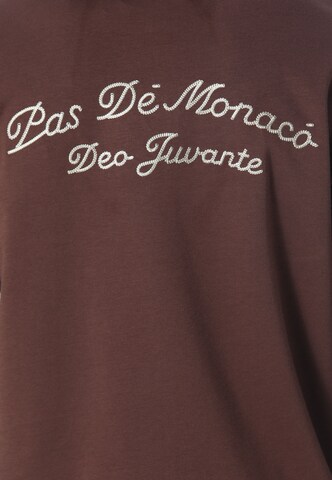 T-Shirt Pas De Monaco en marron : devant