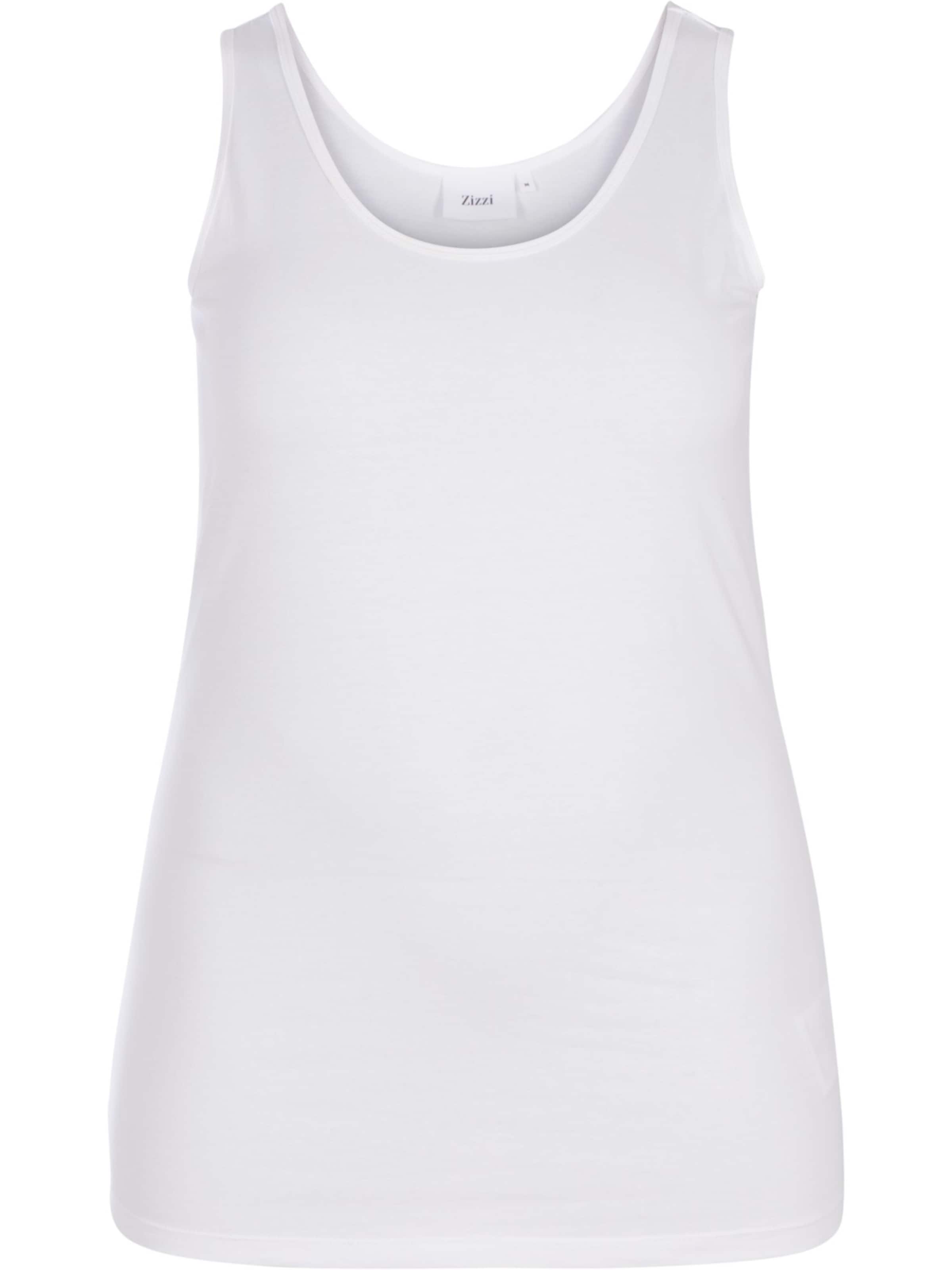 Zizzi Τοπ σε λευκό: μπροστά