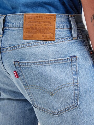 LEVI'S ® Slimfit Jeans '511' i blå