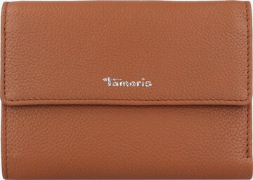 TAMARIS Wallet 'Amanda' in Brown: front