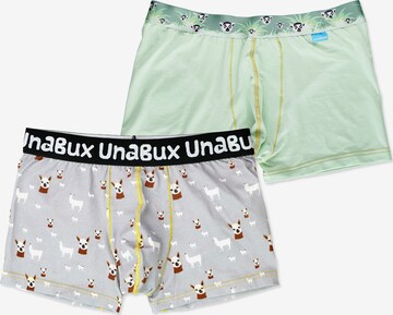 UNABUX Boxer shorts in Grey: front