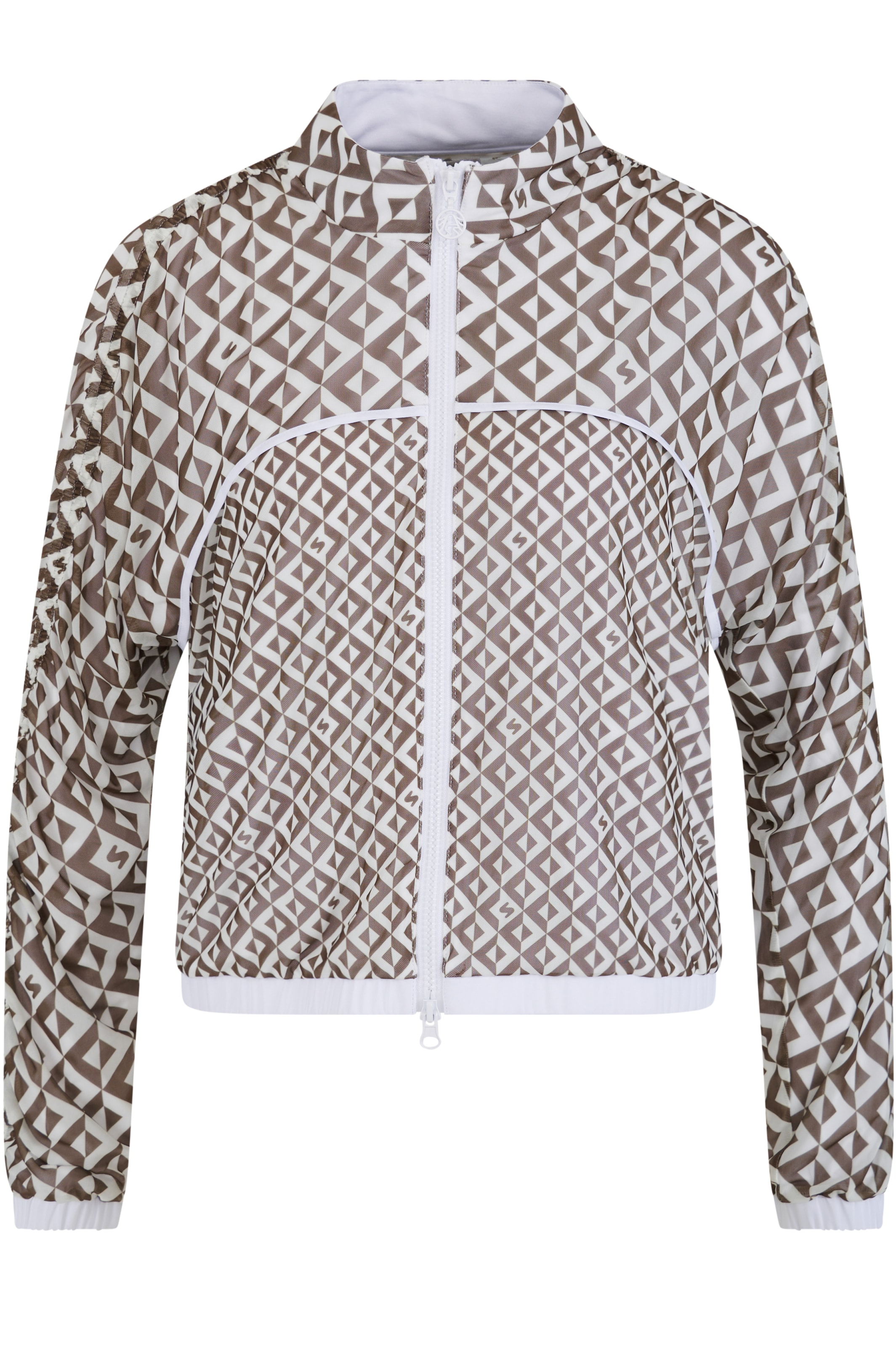 Sportalm Kitzbühel Jacke in XS in braun / weiß, Produktansicht