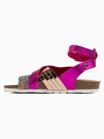 Bayton Sandal 'Fadette' in Pink