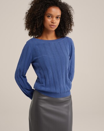 WE Fashion Pullover in Blau
