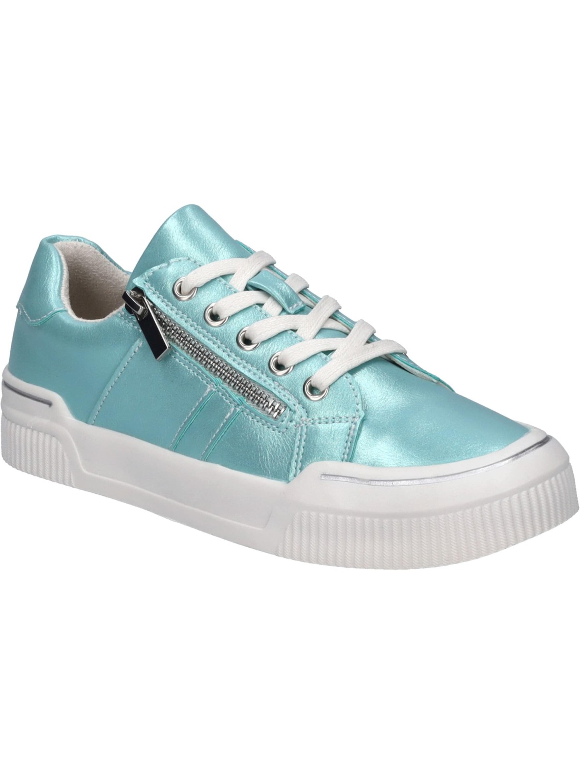 Westland Sneakers 'Westland Saleve 01 - Türkis Kunstleder' in Blue: front