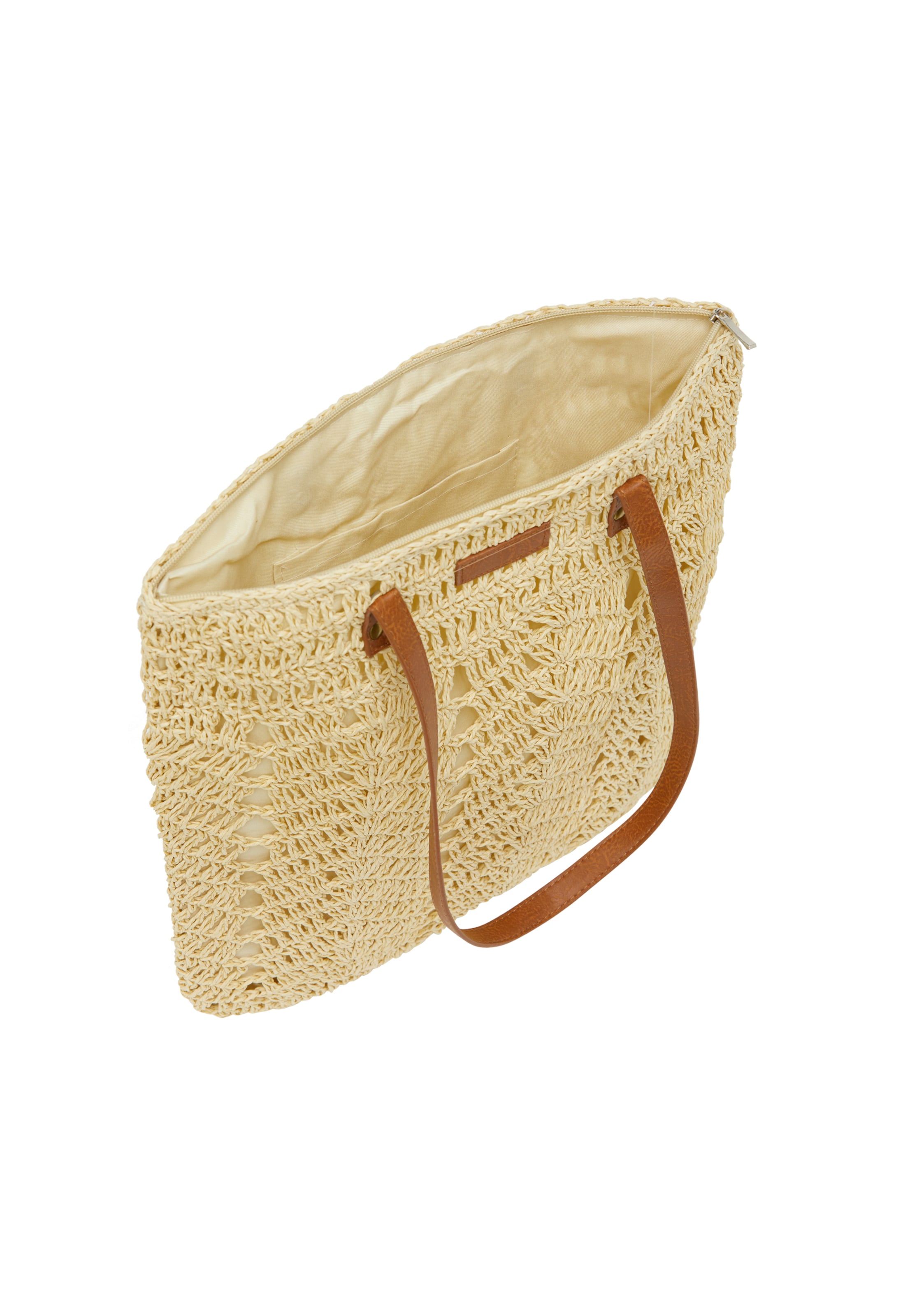 usha FESTIVAL Skuldertaske i beige