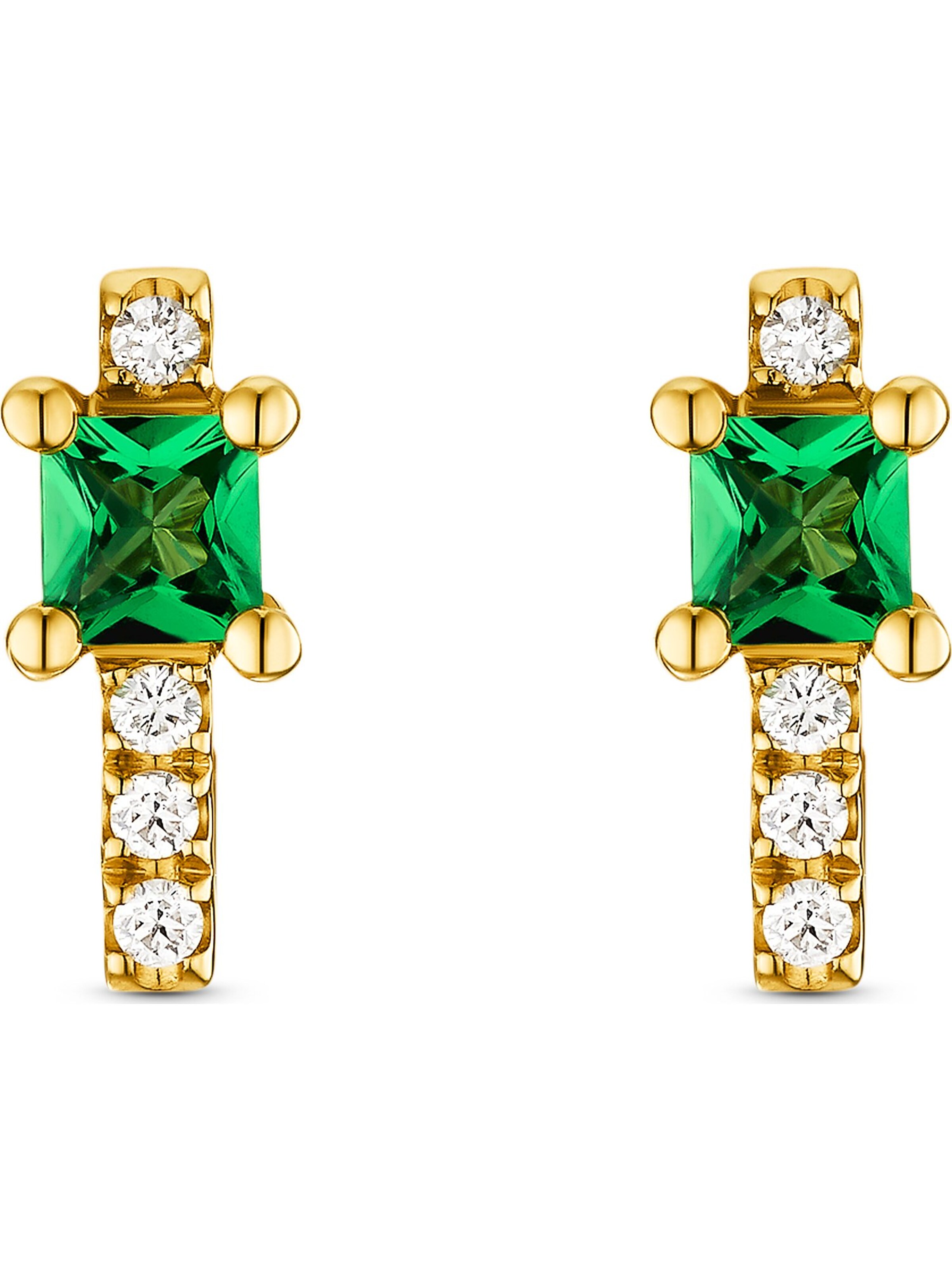 GUIA Earrings in Gold: front