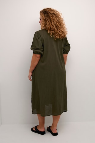 KAFFE CURVE Jurk in Groen