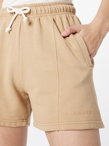Pegador Normalny krój Spodnie 'Umbria' w kolorze brązowy