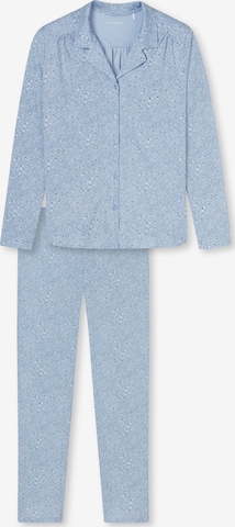 uncover by SCHIESSER Pyjama in Blauw: voorkant