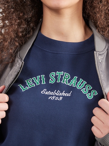 LEVI'S ® Sweatshirt i blå