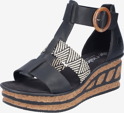 Rieker Páskové sandály - námořnická modř / bílá, Produkt