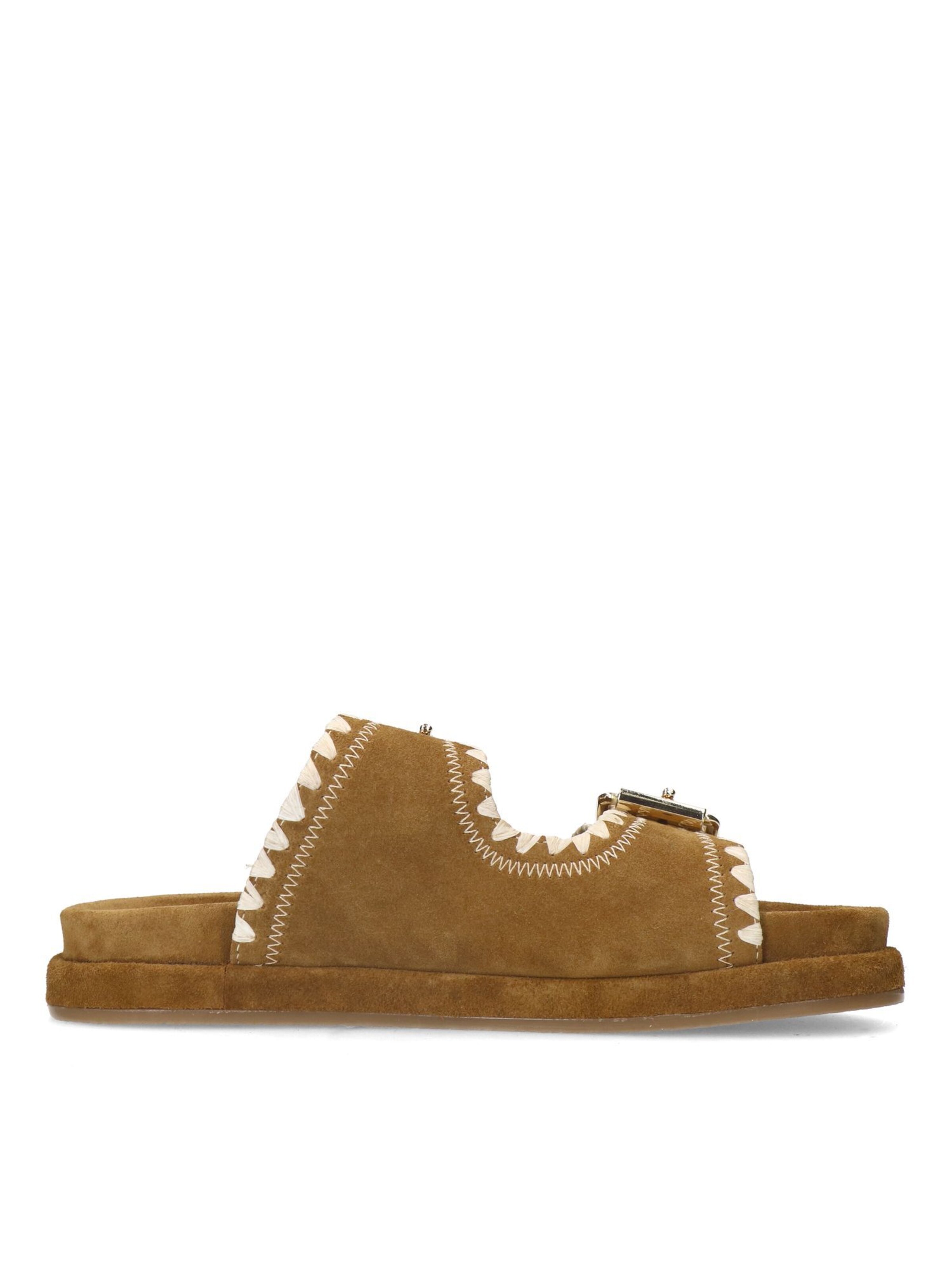 MANFIELD Muiltjes in Bruin