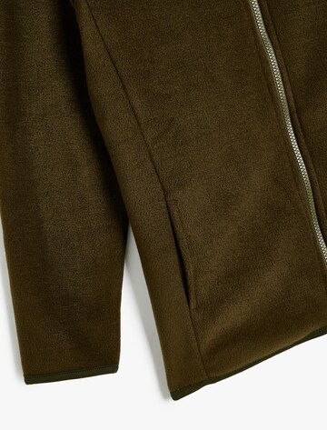 Koton Fleecejacke in Grün