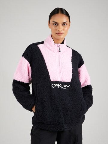 OAKLEY Athletic Sweater 'TNP EMBER' in Black: front