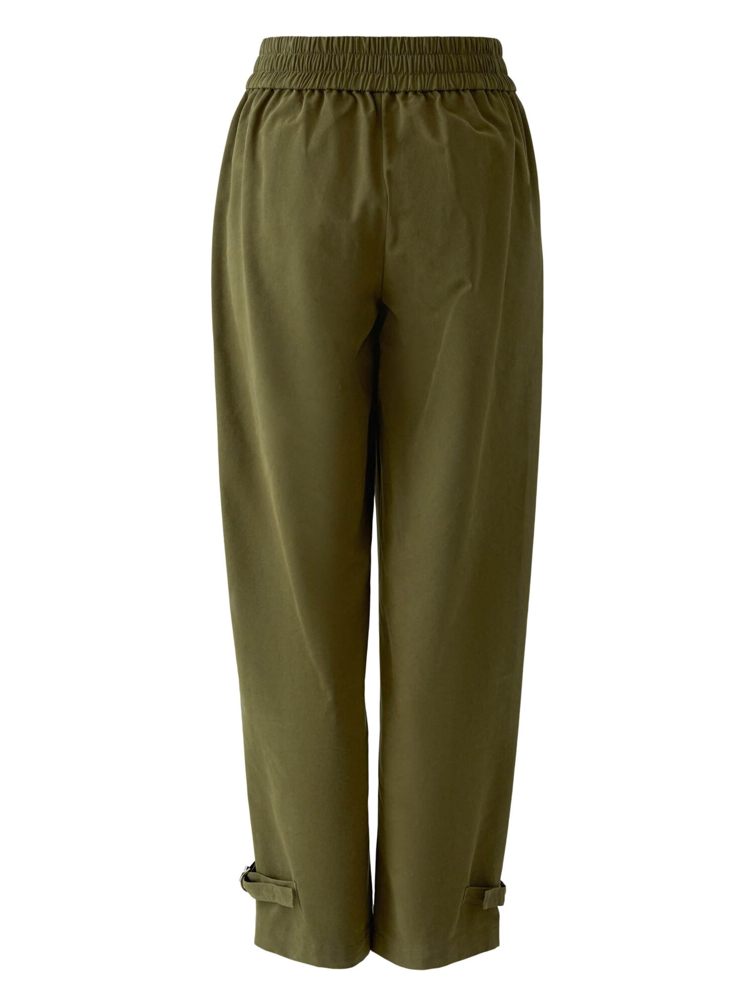 OUI Loosefit Hose in Grün